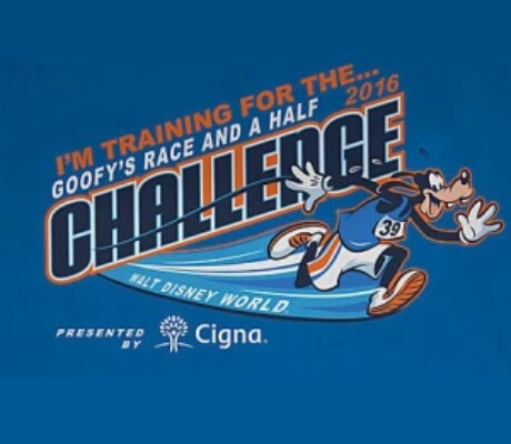 GOOfY'S RACE AND A HALF CHALLENGE 39 MILES 2016	